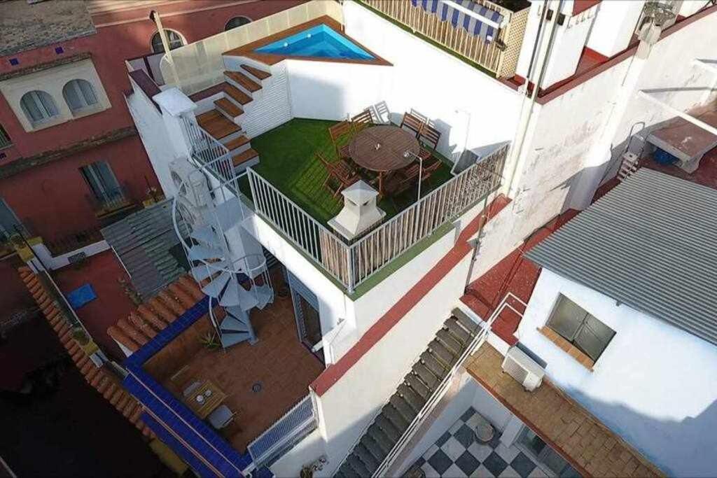 Villa Casa con piscina junto a Catedral Sevilla Exterior foto