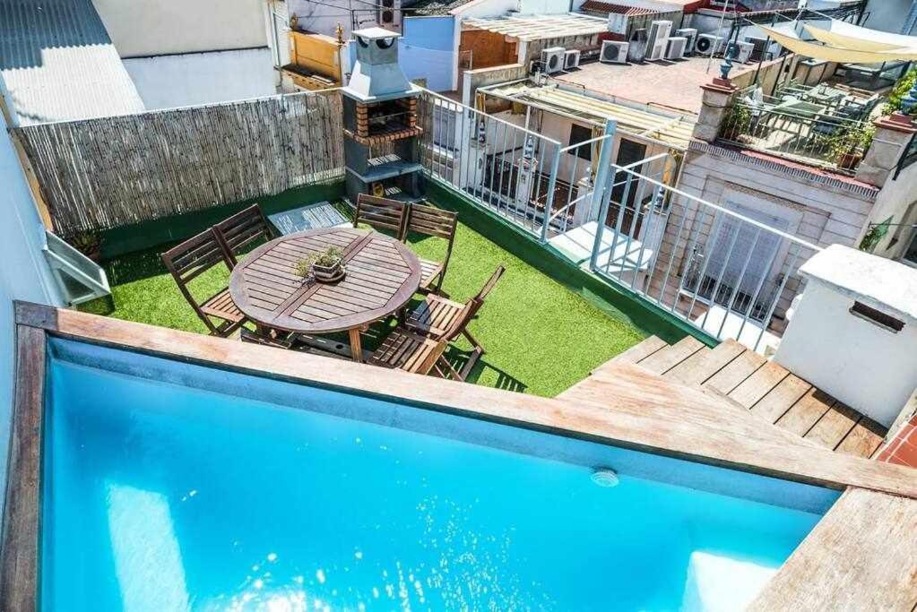 Villa Casa con piscina junto a Catedral Sevilla Exterior foto